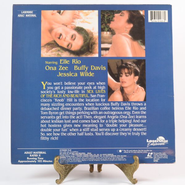 Sex Lives of the Rich & Beautiful – Laserdisc