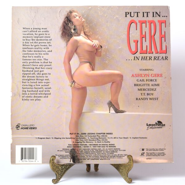 Put It in Gere – Laserdisc