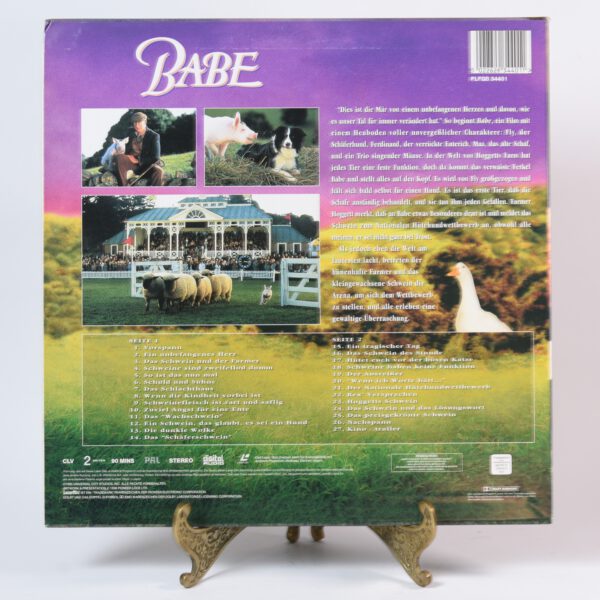 Babe - Ein kleines Schwein bringt es weit – Laserdisc