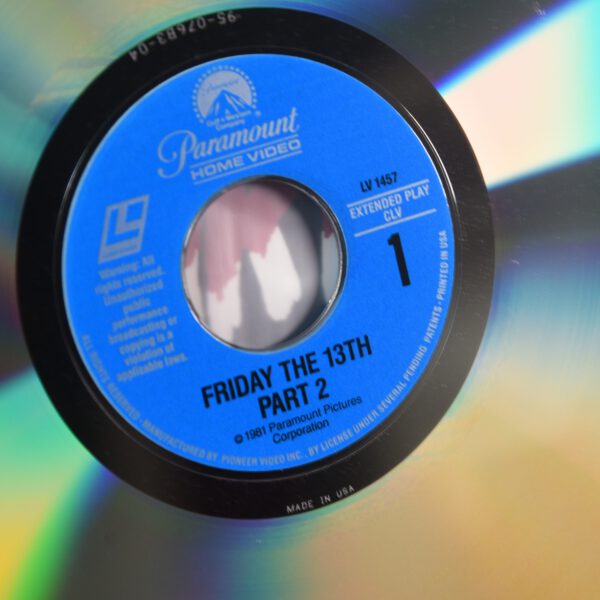 Friday the 13th - Part 2 – Laserdisc