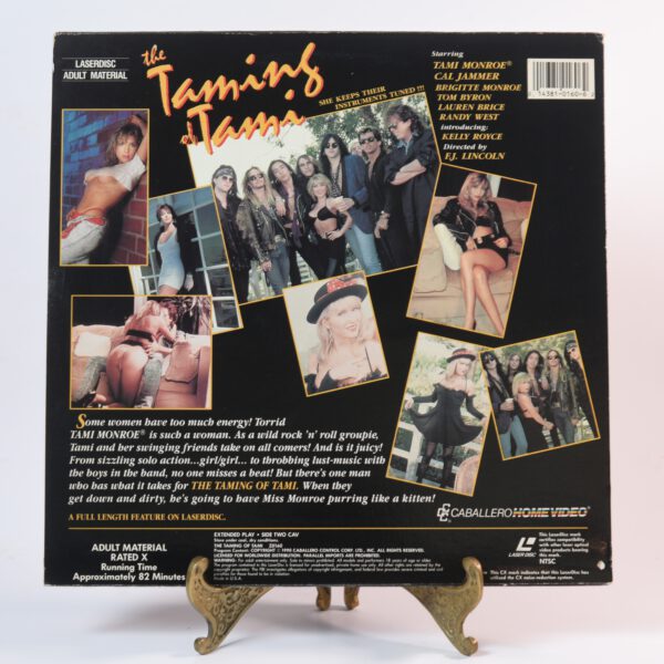 Taming of Tami – Laserdisc