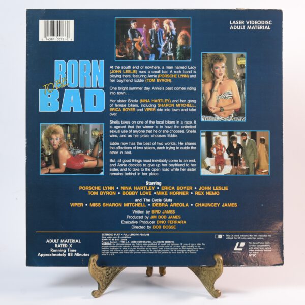 Born To Be Bad – Laserdisc