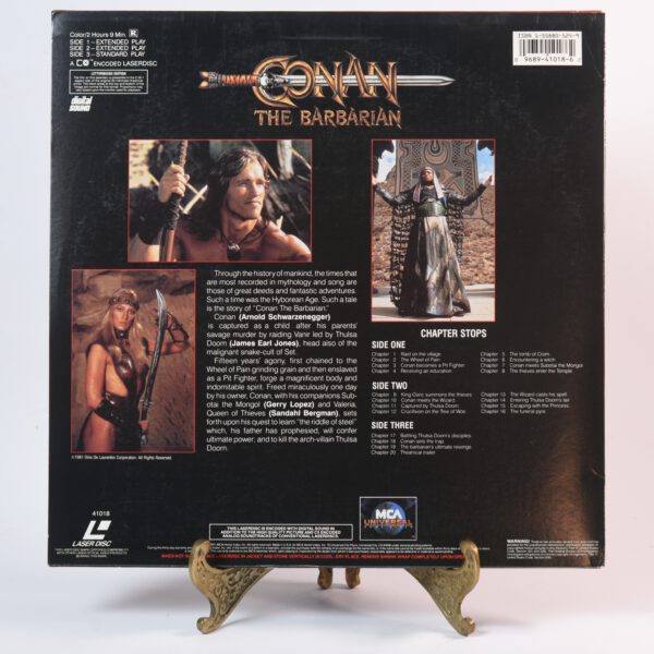 Conan the Barbarian – 2-Disc Laserdisc