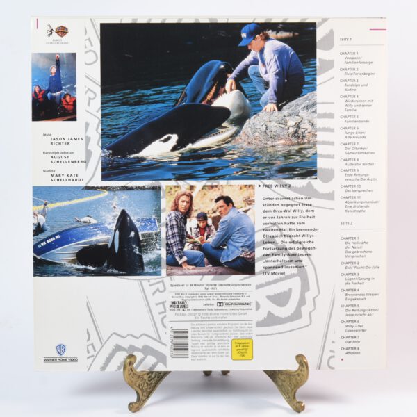 Free Willy 2 - Freiheit in Gefahr – Laserdisc