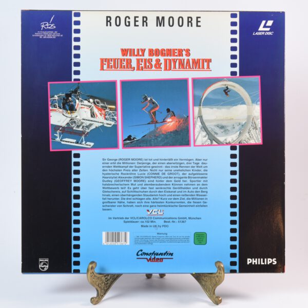 Willy Bogner´s Feuer, Eis & Dynamit – Laserdisc