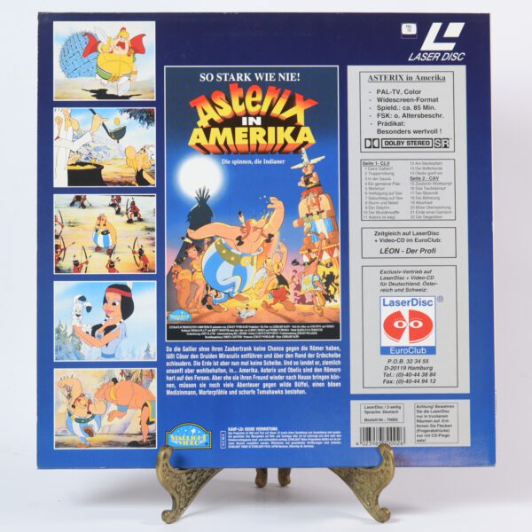 Asterix in Amerika – Laserdisc