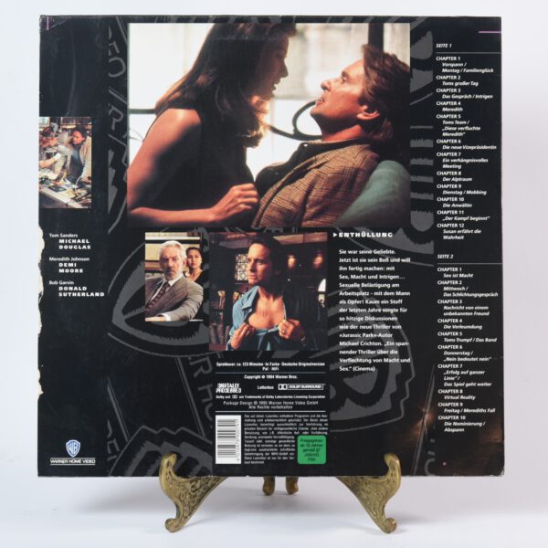 Enthüllung – Laserdisc