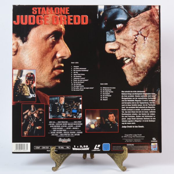 Judge Dredd – Laserdisc