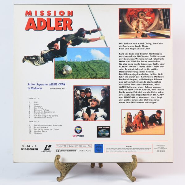 Mission Adler – Laserdisc