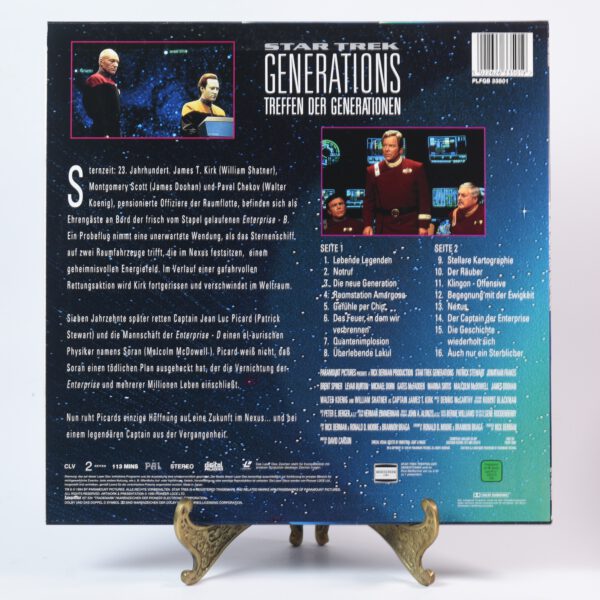  Star Trek - Treffen der Generationen – Laserdisc