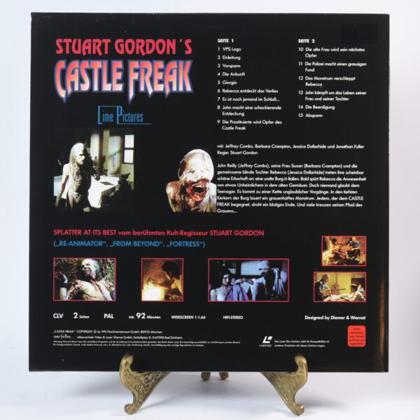 Castle Freak – Laserdisc