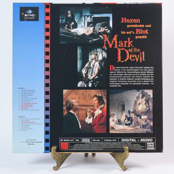 Mark of the Devil – Laserdisc