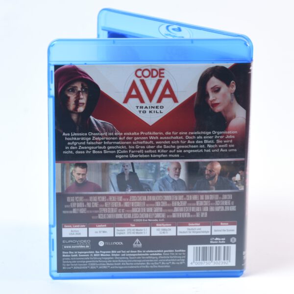 Code Ava Blu-ray Disc