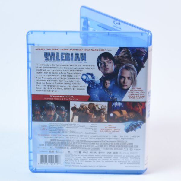 Valerian - Die Stadt der tausend Planeten – Blu-ray Disc