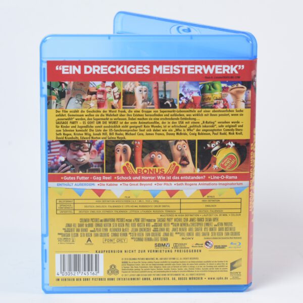 Sausage Party - Es geht um die Wurst – Blu-ray Disc