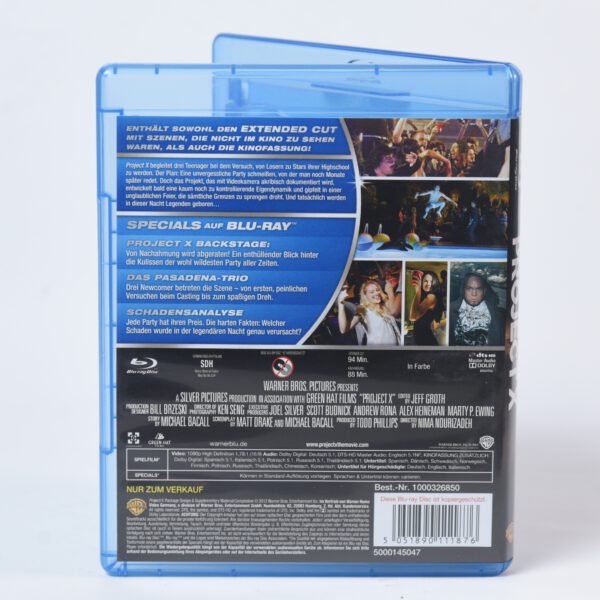 Project X (Extended Cut) – Blu-ray Disc