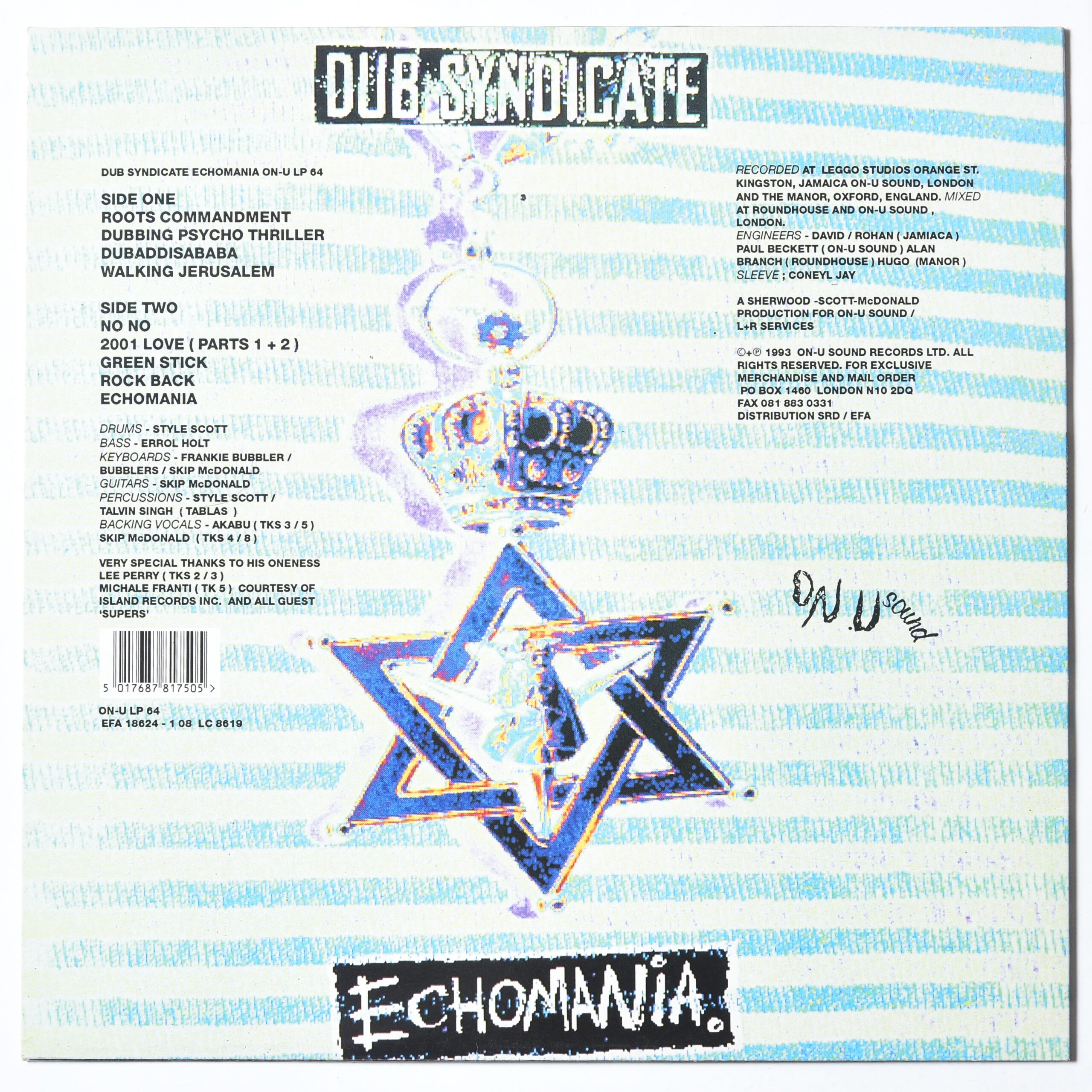 Dub Syndicate – Echomania