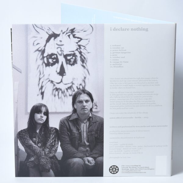 Tess Parks And Anton Newcombe – I Declare Nothing