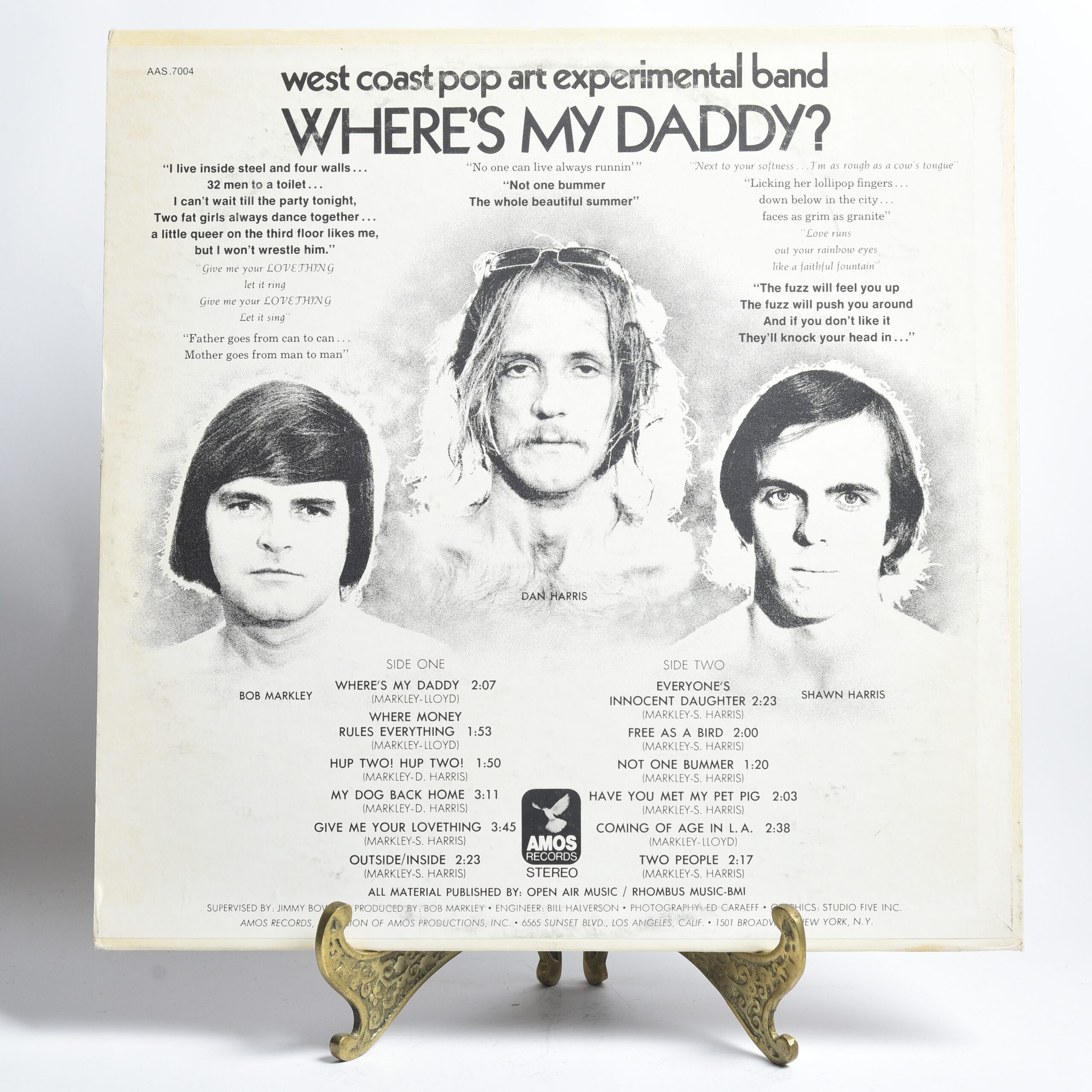 West Coast Pop Art Experimental Band* – Where’s My Daddy?