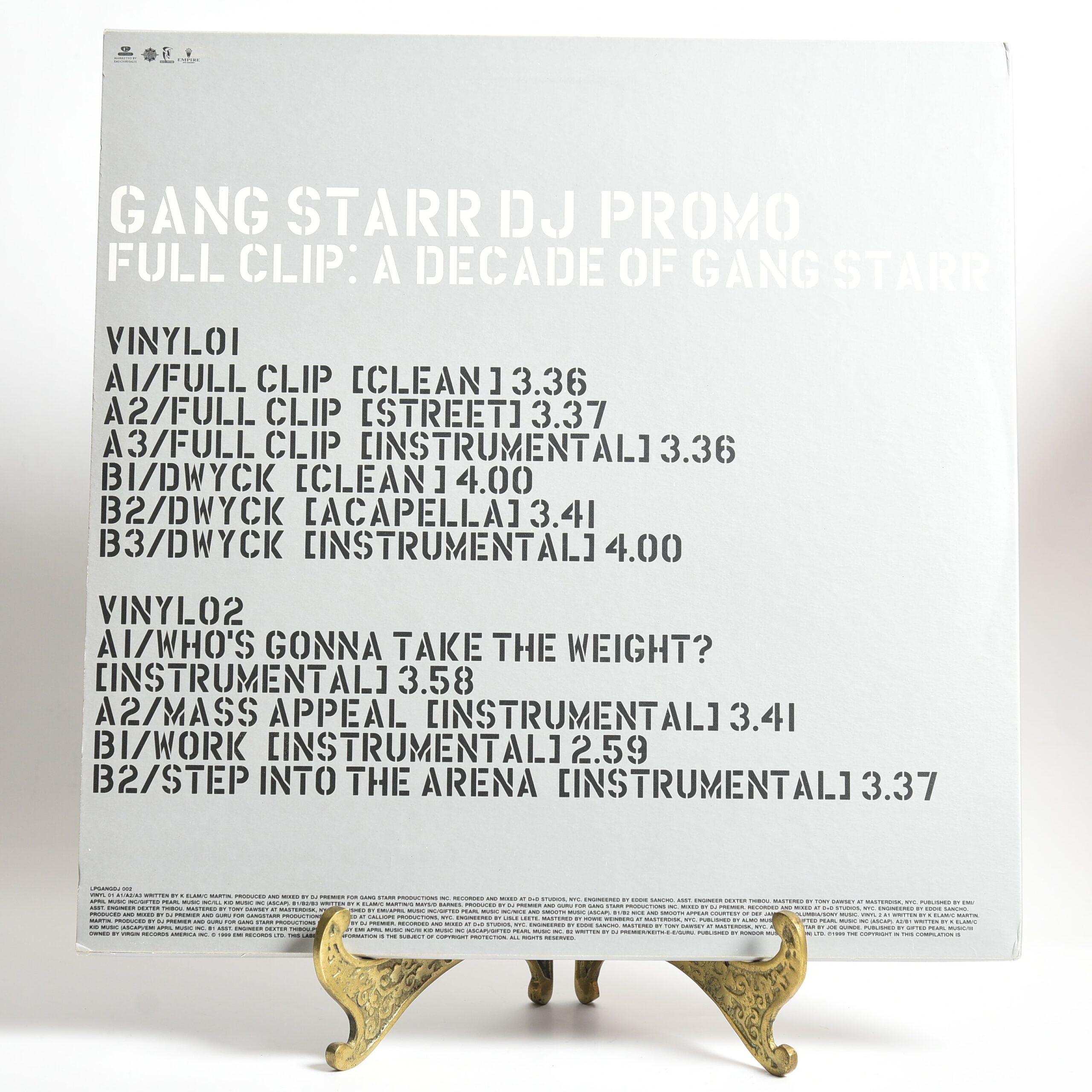 Gang Starr – Full Clip: A Decade Of Gang Starr